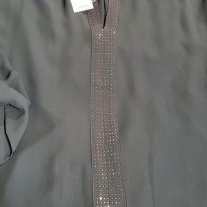 Maurice's blouse with bling